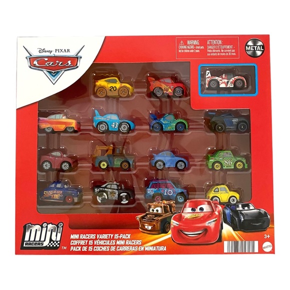 Disney Pixar Cars Mini Racers 15 Pack - Picture 8 of 10